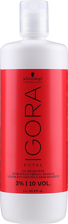 Лосьон-проявитель 3% - Schwarzkopf Professional Igora Royal Oxigenta — фото N1