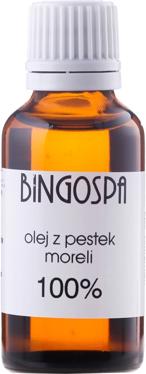 Абрикосова олія 100% - BingoSpa Apricot Kernel Oil 100% — фото N1