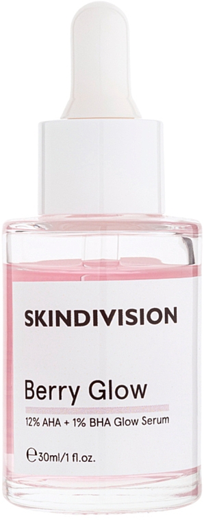 Відлущувальна сироватка - SkinDivision Berry Glow — фото N1