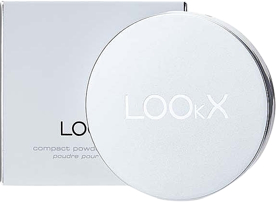 Пудра для обличчя - LOOkX Compact Powder — фото N1