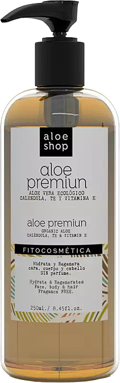 Зволожувальний крем для тіла - Aloe Shop Aloe Premium Body Moisturiser — фото N1