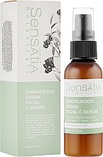 Крем-сироватка для обличчя з вітаміном С "Сандалове дерево" - Sensatia Botanicals Sandalwood Facial C-Serum — фото N2