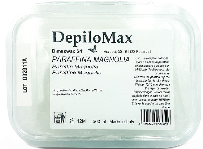 Косметичний парафін "Магнолія" - DimaxWax DepiloMax Parafin Magnolia — фото N1
