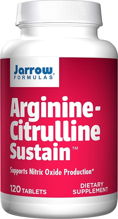 Пищевые добавки "Аргинин и цитруллин" - Jarrow Formulas Arginine-Citrulline Sustain — фото N3