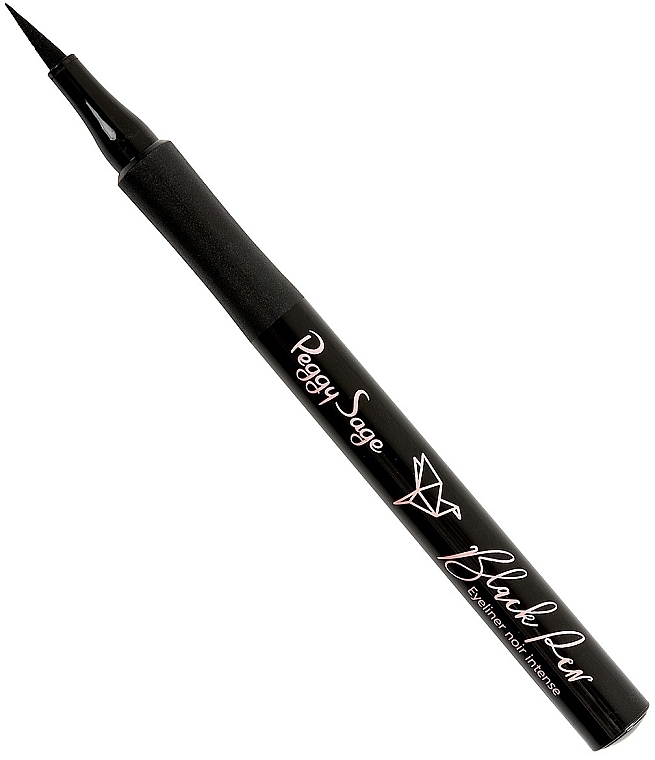 Підводка-фломастер для очей - Peggy Sage Black Pen Eyeliner — фото N1