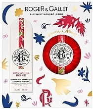 Духи, Парфюмерия, косметика Roger&Gallet Gingembre - Набор (fr/water/30ml + soap/100g)