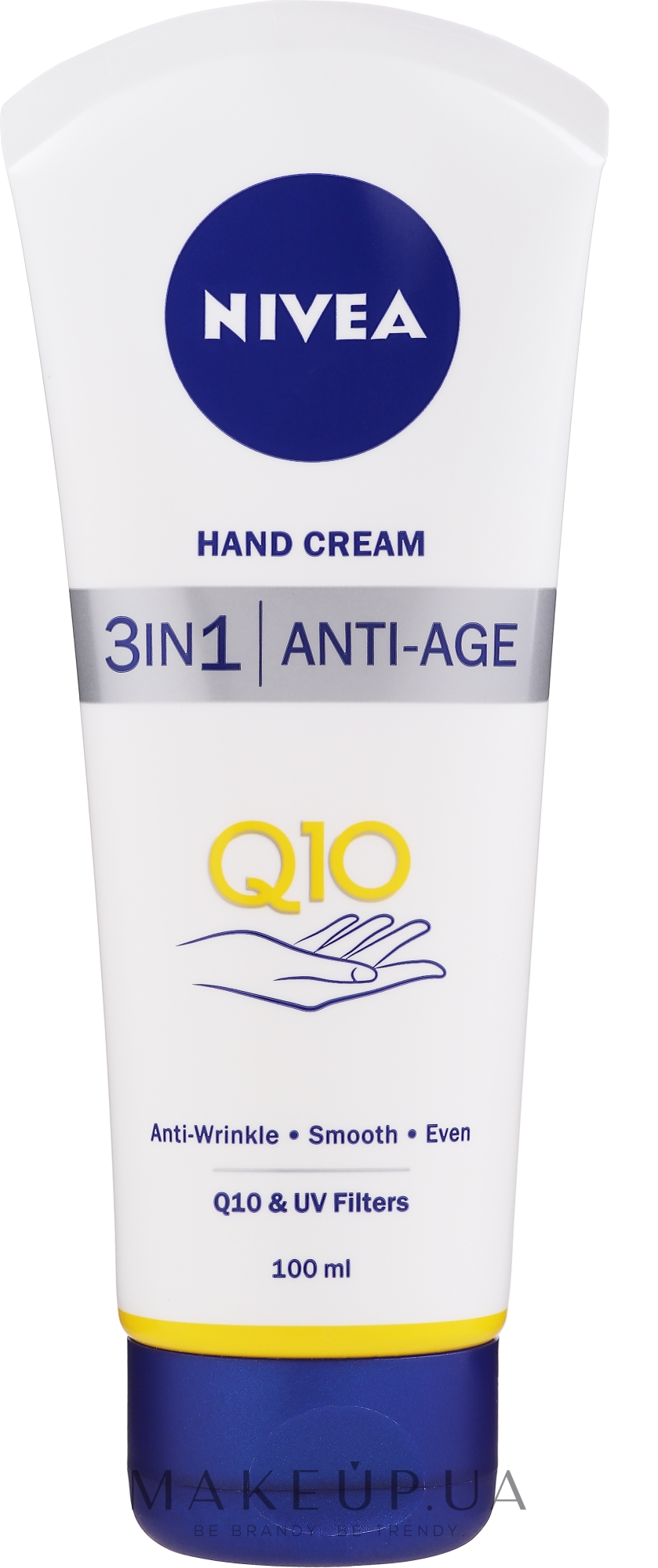 Крем антивіковий для рук "Q10 Plus" - NIVEA Q10 plus Age Defying Antiwrinkle Hand Cream — фото 100ml