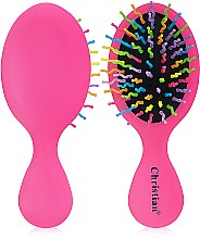 Расческа для волос "Мини", CR-4235, розовая - Christian — фото N1