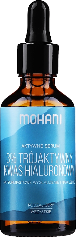Гиалуроновая кислота 3% с тройной активностью - Mohani Triactive Hyaluronic Acid Gel 3%