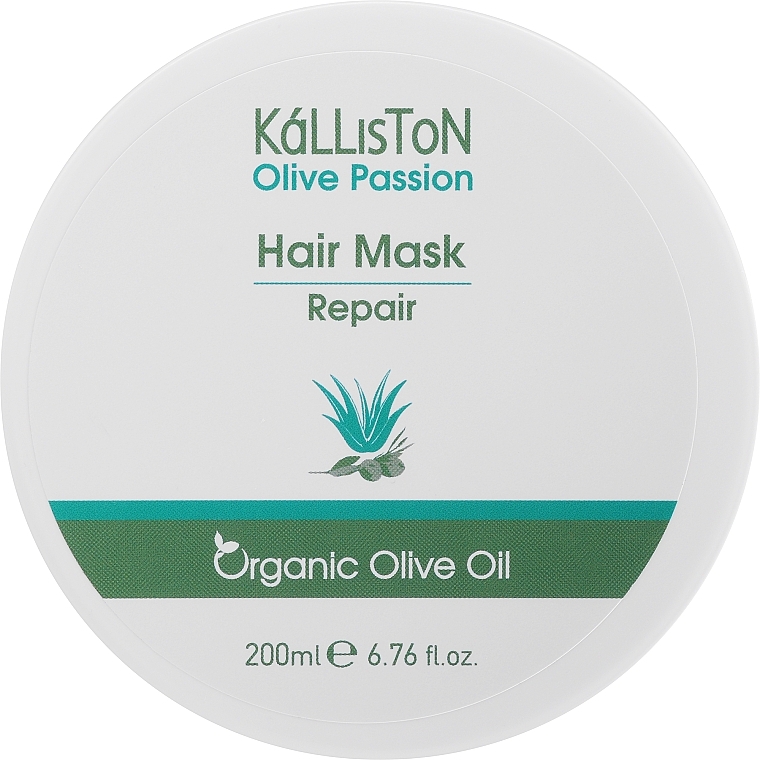 Натуральна маска для волосся, з алое - Kalliston Hair Mask Repair — фото N3
