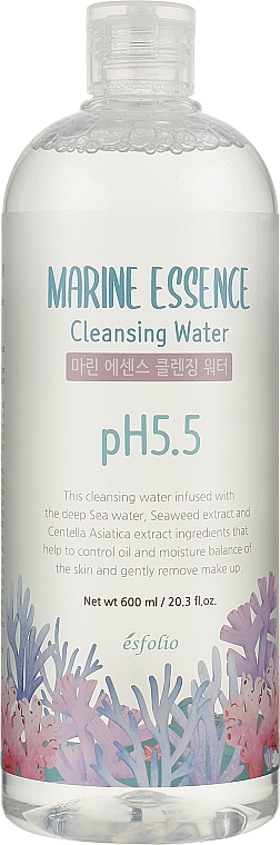 Міцелярна вода - Esfolio Ph5.5 Marine Essence Cleansing Water — фото N1