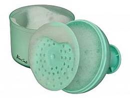Контейнер для спінювання шампуню, зелений - Deni Carte — фото N3