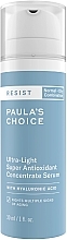 Антиоксидантна сироватка для обличчя - Paula's Choice Resist Ultra-Light Super Antioxidant Concentrate Serum — фото N1
