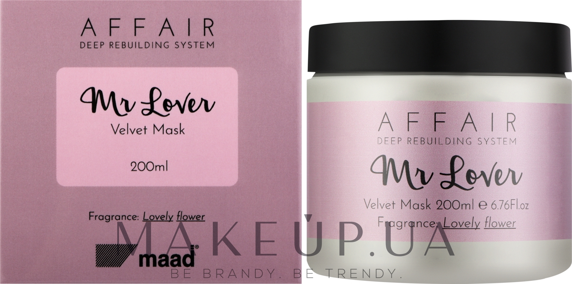 Маска для волос - Maad Mr Lover Affair Mask — фото 200ml