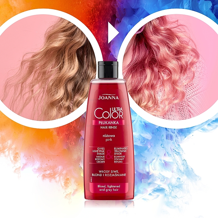 Ополіскувач для волосся підфарбовуючий, червоний - Joanna Ultra Color System — фото N5