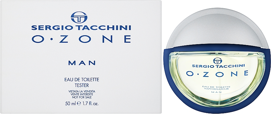 Sergio Tacchini O-Zone Man - Туалетная вода (тестер с крышечкой) — фото N2