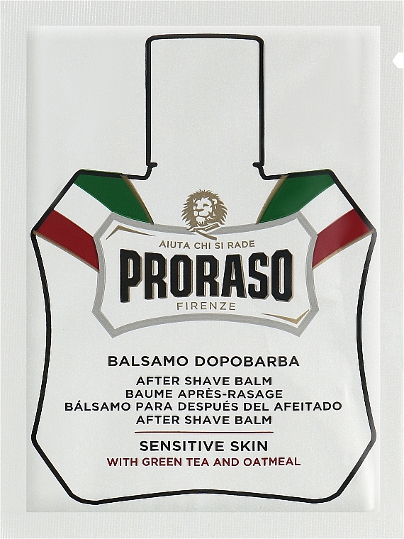 Бальзам после бритья - Proraso After Shave Balm Sensitive (пробник) — фото N1