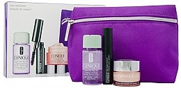 Парфумерія, косметика Набір - Clinique Eye Refresher (lot/30ml + mascara/3,5ml + eye/cr/15ml + bag)