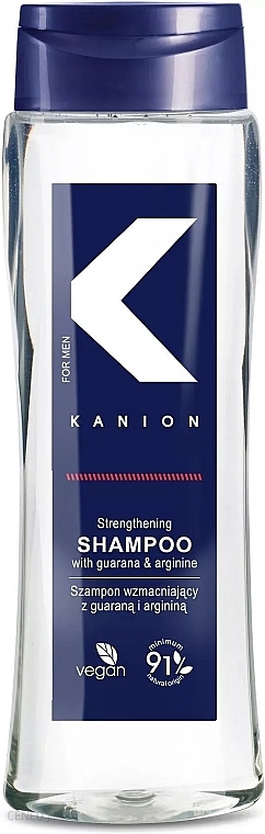 Зміцнювальний шампунь для чоловіків - Kanion Strengthening Shampoo — фото N1