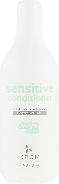 Кондиціонер безсульфатний для щоденного використання - Krom Sensitive Conditioner — фото N1