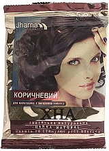 Хна для волосся "Індійська", коричнева  - Jharna — фото N1
