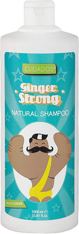 Шампунь "Імбирний" для волосся - Valquer Ginger Strong Shampoo — фото N1