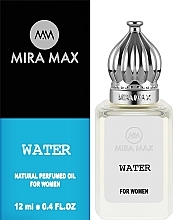 Mira Max Water - Парфумована олія для чоловіків — фото N2