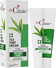Крем для лица с маслом чайного дерева - Dr. Clinic Tea Tree Cream — фото N2