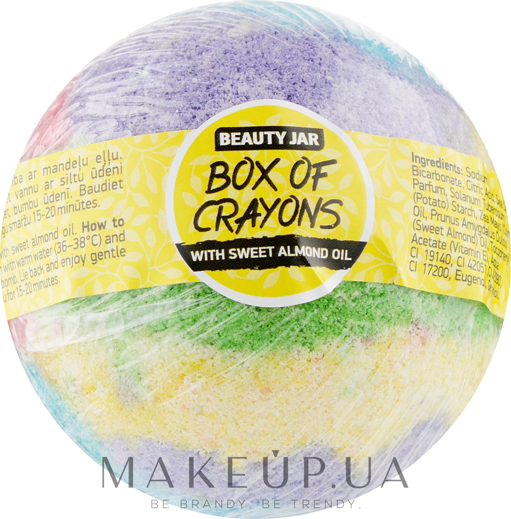 Бомбочка для ванны - Beauty Jar Box Of Crayons — фото 150g