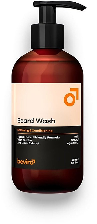 Шампунь для бороди - Beviro Beard Wash — фото N1
