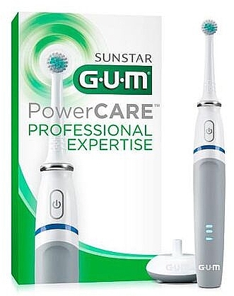 Електрична зубна щітка - G.U.M PowerCARE Rechargeable Toothbrush — фото N1