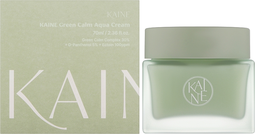 Легкий зволожувальний крем із зеленим комплексом - Kaine Green Calm Aqua Cream — фото N2