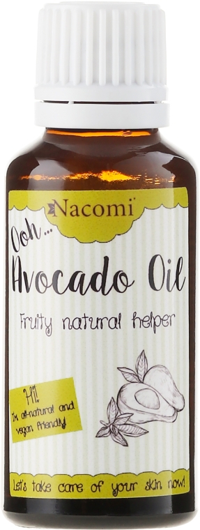 Натуральное масло авокадо - Nacomi Avocado Natural Oil — фото N1