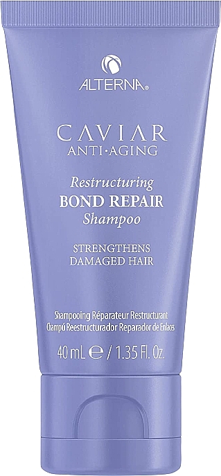 Шампунь для мгновенного восстановления волос - Alterna Caviar Anti-Aging Restructuring Bond Repair Shampoo — фото N3