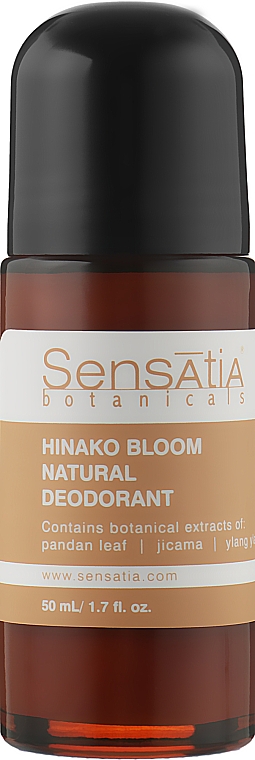 Дезодорант роликовий натуральний "Цвітіння" - Sensatia Botanicals Hinako Bloom Natural Deodorant — фото N1