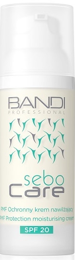 Зволожувальний денний крем для обличчя - Bandi Professional Sebo Care PMF Protection Moisturising Cream SPF 20 — фото N2