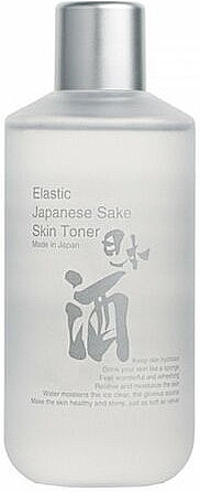 Зволожувальний тонер із саке - Mitomo Elastic Japanese Sake Skin Toner — фото N1