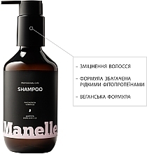 Шампунь безсульфатный - Manelle Professional Care Phytokeratin Vitamin B5 Shampoo — фото N8