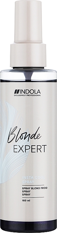 Легкий спрей-кондиціонер для світлого волосся - Indola Blonde Expert Insta Cool Spray — фото N1