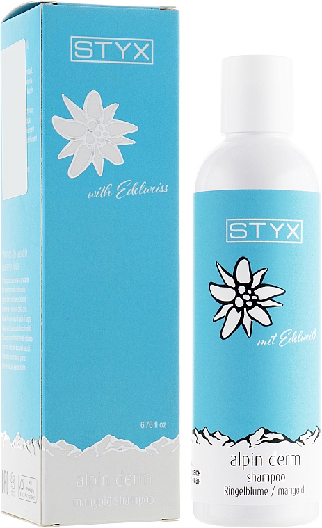 Шампунь для волос "На козьем молоке" с календулой - Styx Alpin Derm Ringelblume Shampoo