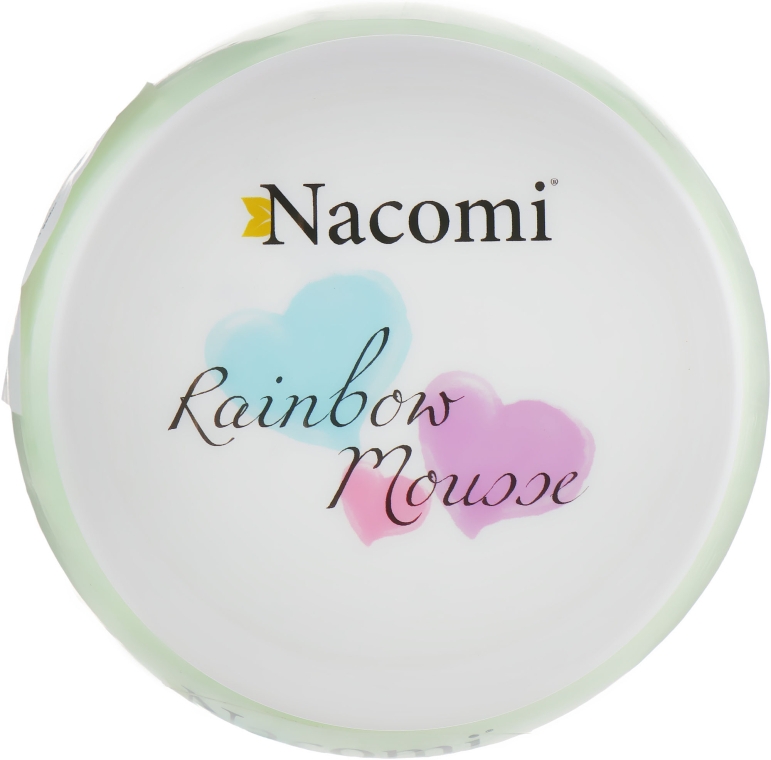 Мусс для тела с ароматом арбуза - Nacomi Rainbow Mousse — фото N1