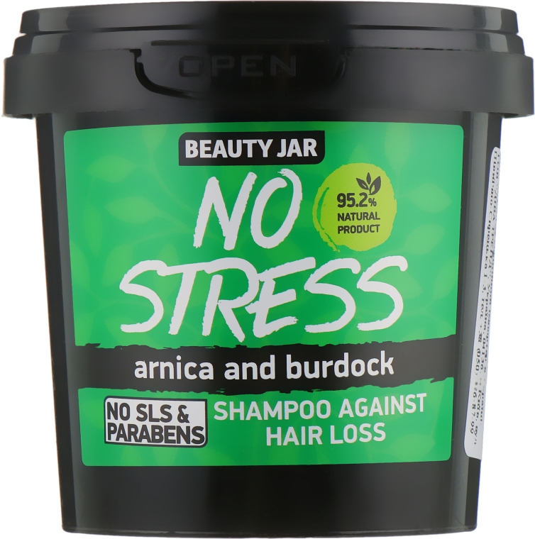 Шампунь проти випадіння волосся - Beauty Jar No Stress Shampoo Against Hair Loss — фото N2