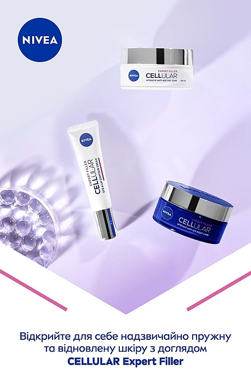 УЦІНКА Денний крем - NIVEA Cellular Expert Filler SPF 15 * — фото N6