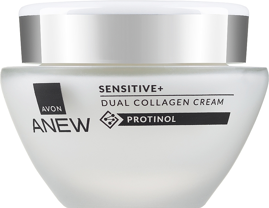 Відновлювальний крем для обличчя - Avon Anew Sensitive+ Dual Collagen Cream — фото N3