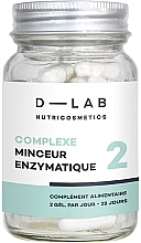 Харчова добавка "Ферментативний комплекс для схуднення" - D-Lab Nutricosmetics Enzymatic Slimming Complex — фото N1