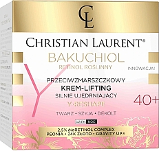 Парфумерія, косметика Інтенсивний зміцнювальний крем проти зморщок 40+ - Christian Laurent Bakuchiol Retinol Lifting Cream