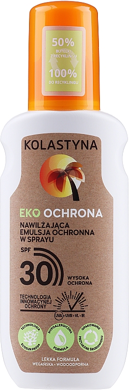 Емульсія для засмаги в спреї - Kolastyna Suncare Emulsion Eco SPF 30 — фото N1