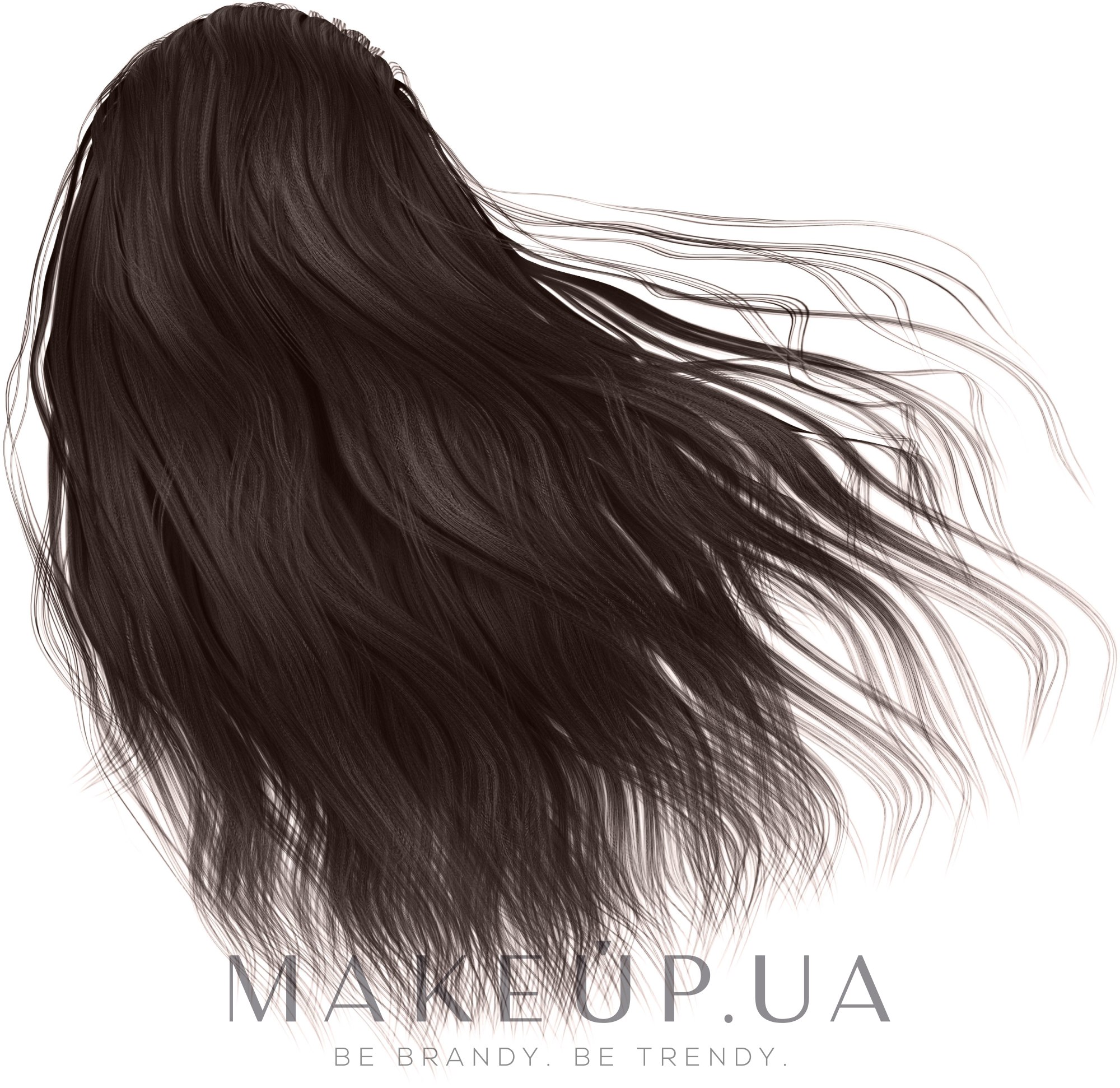 Аммиачная краска для волос - GKhair Hair Cream Color — фото 3 - Dark Brown