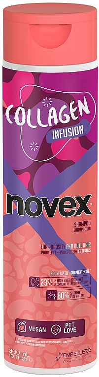 Шампунь для волосся - Novex Collagen Infusion Shampoo — фото N1