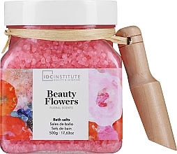 Духи, Парфюмерия, косметика Соль для ванн - IDC Institute Beauty Flowers Bath Salts